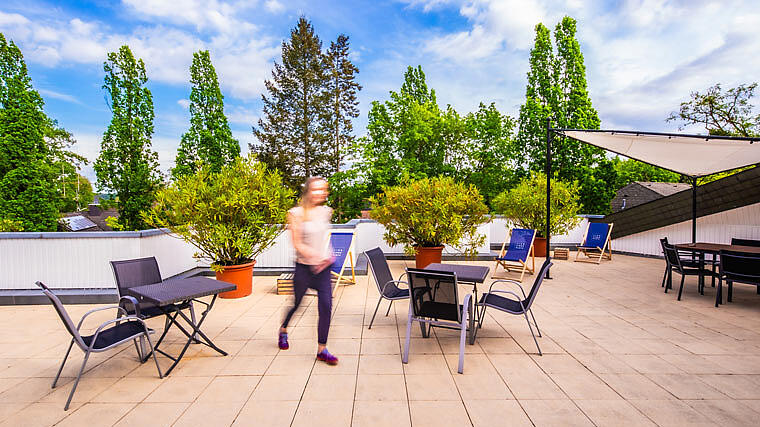 Havelklinik Berlin Ambiente Dachterrasse